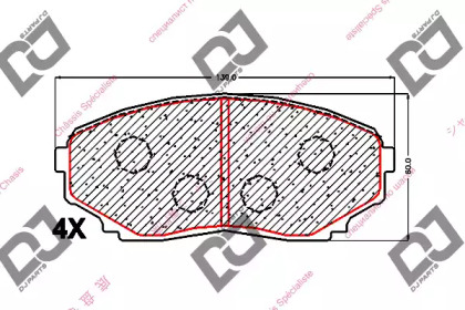 DJ PARTS BP1676